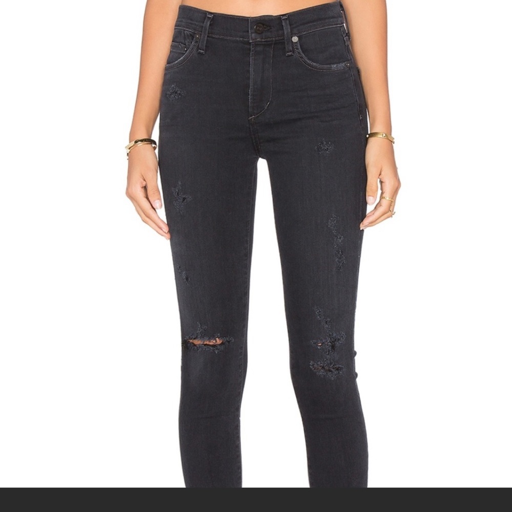 Citizens of Humanity high rise skinny jeans